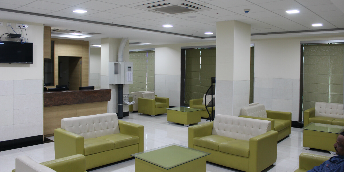 Hospital Reception Lighting